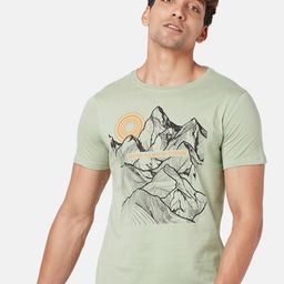 Urban Ranger by pantaloons Men Graphic Printed Cotton T-shirt-image-47