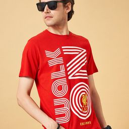 SF JEANS by Pantaloons Printed Round Neck Short Sleeves Slim Fit T-shirt-image-51