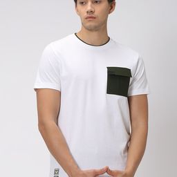 Mufti Round Neck Cotton T-shirt-picture-13