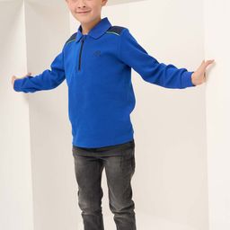 Angel & Rocket Boys V-Neck Pockets Slim Fit T-shirt-image-39