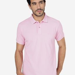 Greenfibre Polo Collar Slim Fit Cotton T-shirt-image-78
