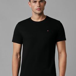 Louis Philippe Jeans Men Round Neck Slim Fit Cotton T-shirt-image-41