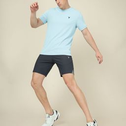 Technosport Round Neck Antimicrobial Slim Fit Active T-shirt-image-63