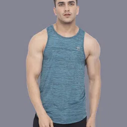 HRX by Hrithik Roshan Men Solid Slim Fit Round Neck Sport Vest T-shirt-picture-14