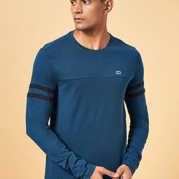 Ajile by Pantaloons Round Neck Slim Fit T-shirt-image-52