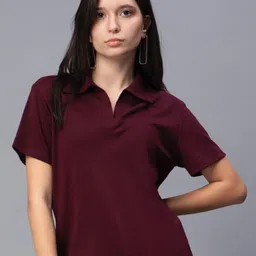 ENTELLUS Polo Collar Slim Fit Cotton T-shirt-picture-51
