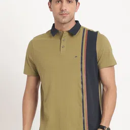 Turtle Slim Fit Colourblocked Cotton Polo T-shirt-picture-28