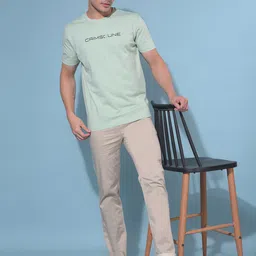 Crimsoune Club Typography Printed Slim Fit Cotton T-shirt-image-61