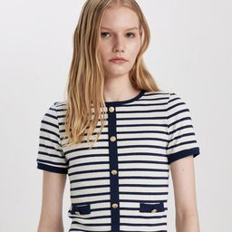 DeFacto Striped Round Neck T-shirt-image-94