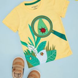 Pantaloons Baby Boys Graphic Printed Round Neck Cotton T-shirt-image-99