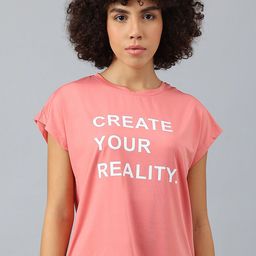 MKH Women Typography Printed Dri-FIT Sports T-shirt-picture-6