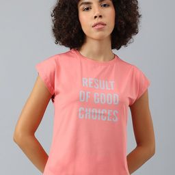 MKH Women Typography Printed Dri-FIT Sports T-shirt-picture-7