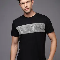 HRX by Hrithik Roshan Men Typography Printed Round Neck T-shirt-image-14