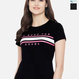 Fabflee Pack Of 3 Graphic Printed Cotton T-shirt-image-91