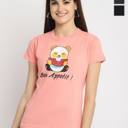 Fabflee Pack Of 3 Graphic Printed Cotton T-shirt-picture-7
