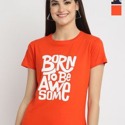 Fabflee Pack of 3 Graphic Printed Cotton T-shirt-image-98