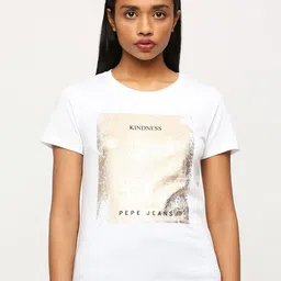 Pepe Jeans Typography Printed Pure Cotton T-shirt-picture-9