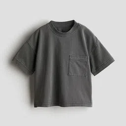 H&M Boys Pure Cotton Washed-Look T-shirt-picture-13