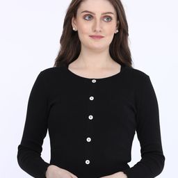 MAYSIXTY Round Neck Long Sleeves T-shirt-image-69