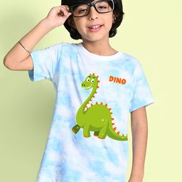NUSYL Boys Dyed Round Neck T-shirt-image-70