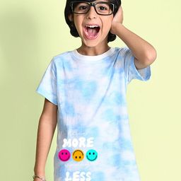NUSYL Boys Dyed Round Neck T-shirt-image-92