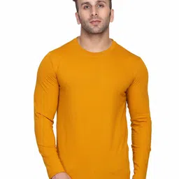 SLOWLORIS Round Neck Cotton T-shirt-image-24