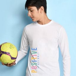 NUSYL Boys White Typography T-shirt-image-19