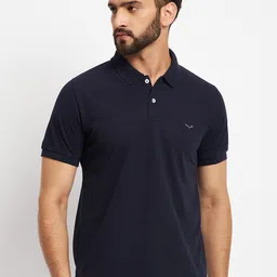 VERO AMORE Polo Collar Cotton T-shirt-image-23