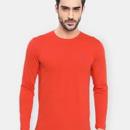 berry blues Men Rust Red Cotton T-shirt-image-93
