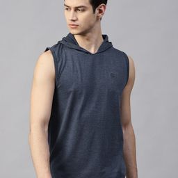 Chkokko Men Blue Training or Gym T-shirt-image-99