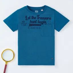Ed-a-Mamma Boys Typography Printed Cotton T-shirt-image-37