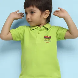NUSYL Kids Polo Collar T-shirt-image-23