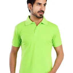 Clothe Funn Polo Collar Knitted Regular Fit T-shirt-image-52