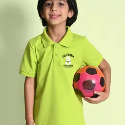 NUSYL Boys Polo Collar T-shirt-image-99