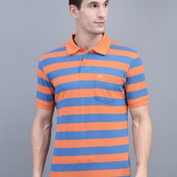 Force NXT Men Striped Super Combed Cotton Polo T-shirt-picture-16