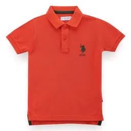U.S. Polo Assn. Kids Boys Polo Collar Cotton T-shirt-picture-42