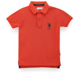 U.S. Polo Assn. Kids Boys Polo Collar With Embroidered Details Cotton T-shirt-image-48