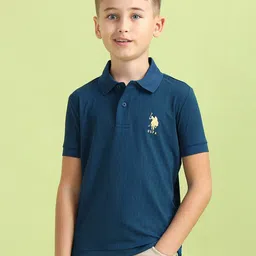 U.S. Polo Assn. Kids Boys Polo Collar T-shirt-picture-32