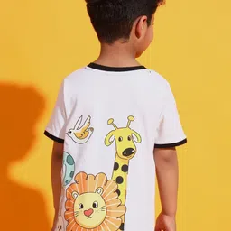 PockMAN Boys Printed Bio Finish T-shirt-picture-46