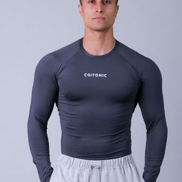 Coitonic Men Typography Printed Round Neck Slim Fit T-shirt-image-6
