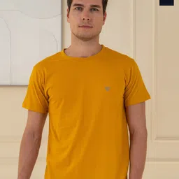 Lux Cozi Pack Of 2 Short Sleeves Round Neck Cotton Casual T-Shirts-image-70