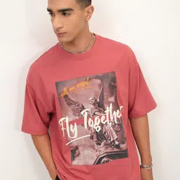 HIGHLANDER Graphic Printed  Oversized  T-shirt-image-64