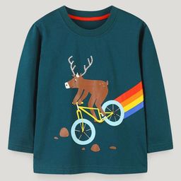 StyleCast Boys Printed Applique T-shirt-image-80