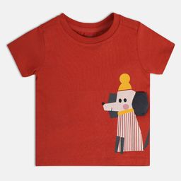 MINI KLUB Boys Printed Applique T-shirt-picture-26