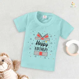 Babywish Kids Typography Printed Cotton T-shirt-image-73
