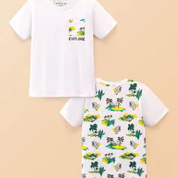 ARIAS By LARA DUTTA Boys Printed Applique T-shirt-picture-1