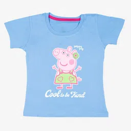 Bodycare Girls Graphic Peppa Pig Printed Round Neck T-shirt-picture-4
