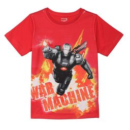 Marvel by Wear Your Mind Boys Red War Machine Printed T-shirt-image-38