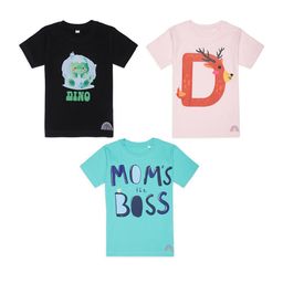 Tossido Kids Typography 3 Printed T-shirt-16