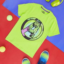 Pantaloons Junior Boys Avengers Printed Cotton T-shirt-picture-30